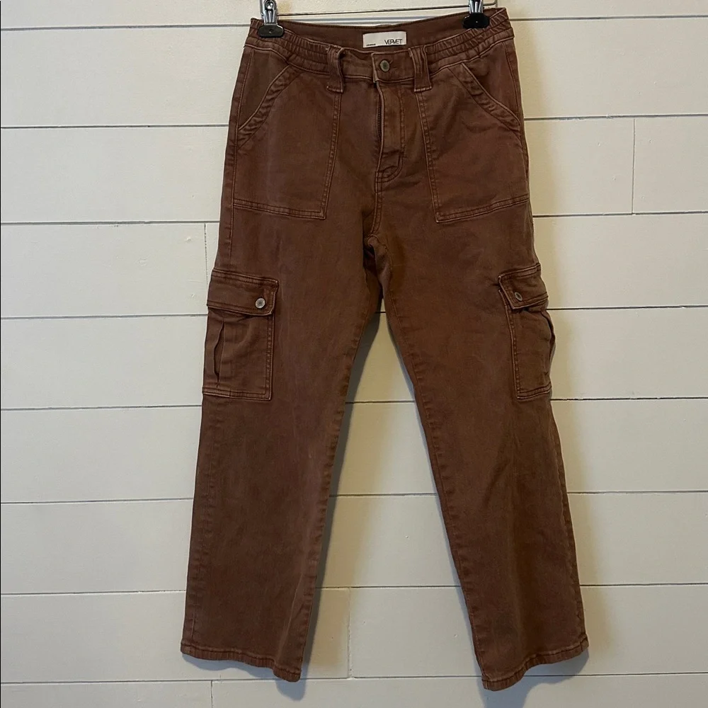VERVET High Rise Stretch Cargo Pant - Picture 9 of 15